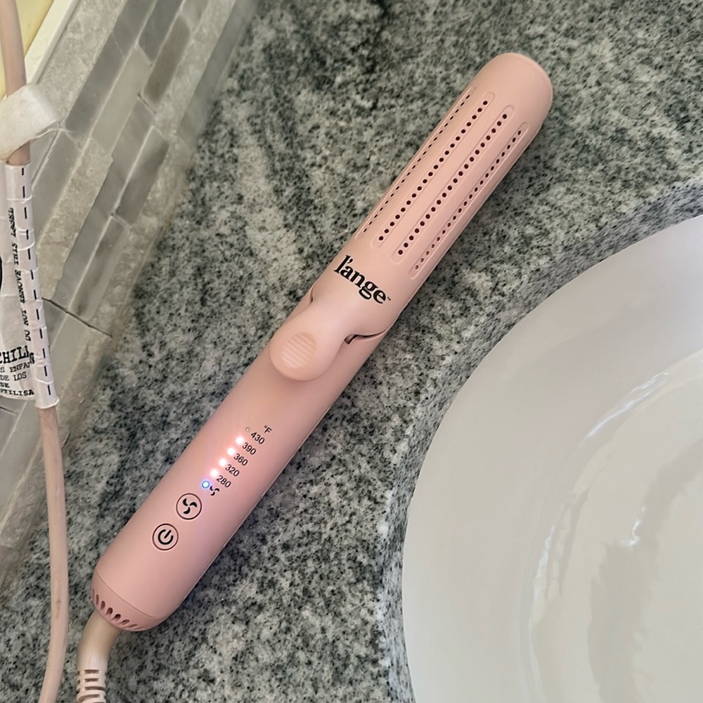 L'ange Le Duo A133 360° Airflow Titanium Hair Styler Straightener/Curler.